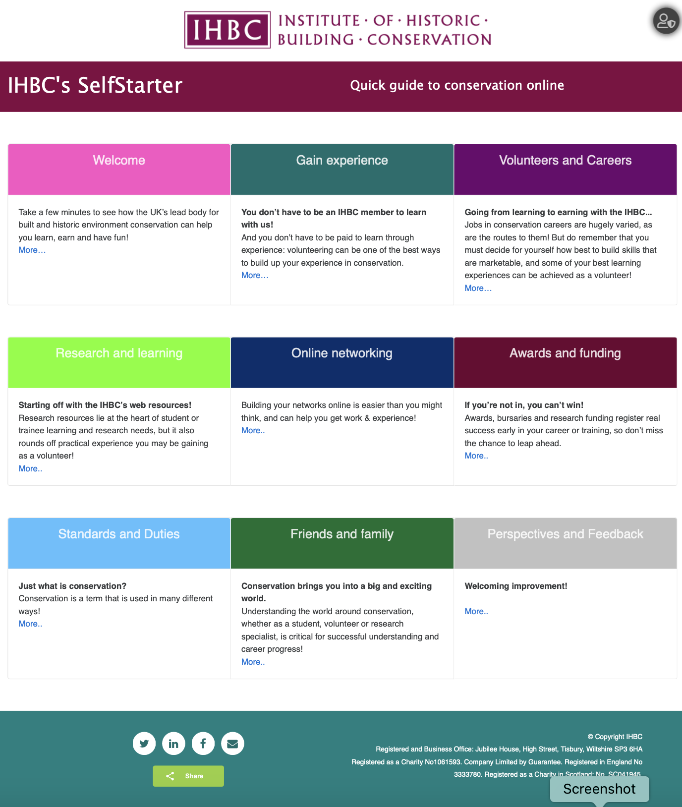 IHBC SelfStarter